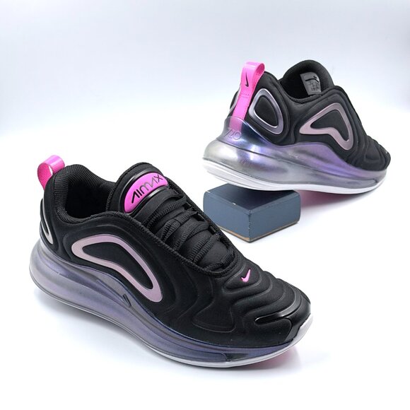 Nike Wmns Air Max 720 SE 'Black Laser Fuchsia' - Picture 8 of 14